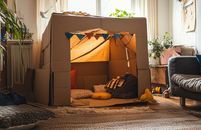 Santa Fe School of Arts & Sciences - Preschool students play with shaving cream